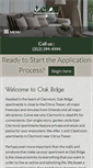 Mobile Screenshot of oakridgebyelon.com